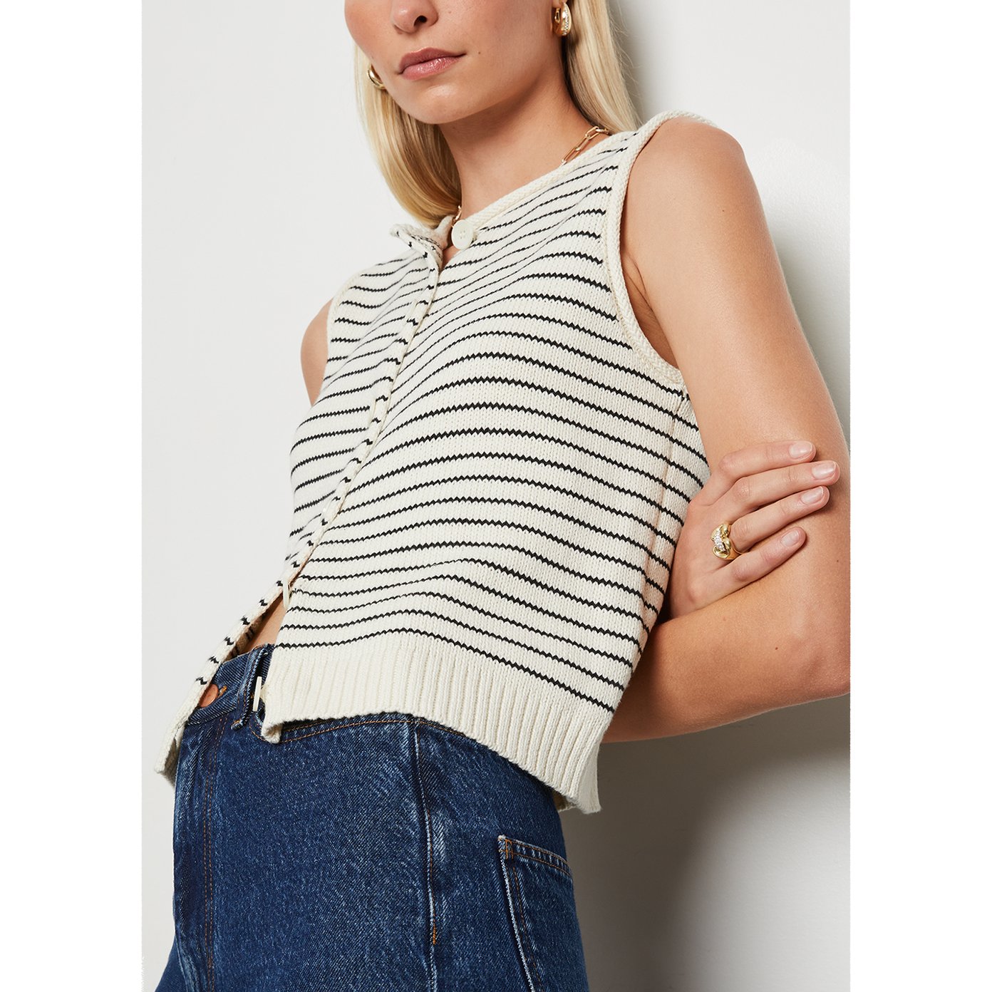 ディズニープリンセスのベビーグッズも大集合 Bridget Mill Alex Sweater goop | Vest トップス