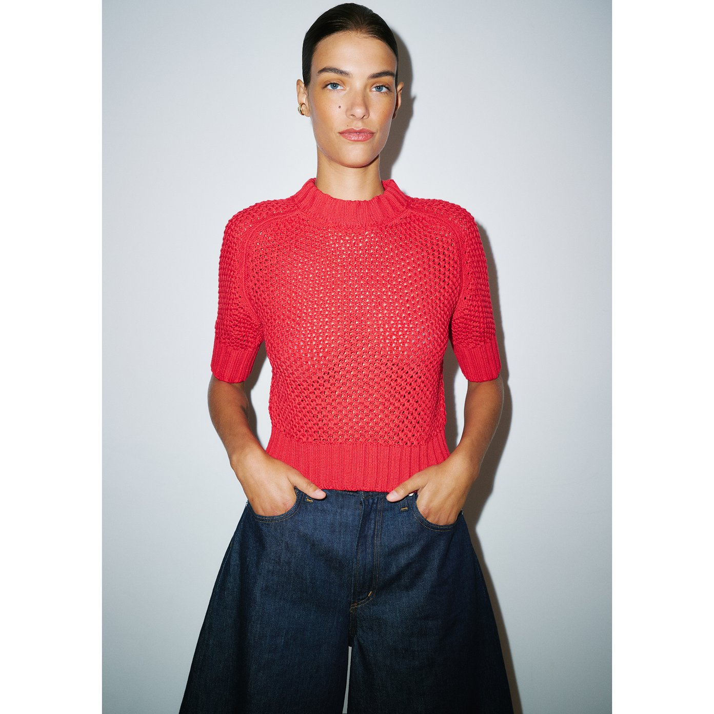 G. Label by goop Open-Weave Sweater | goop