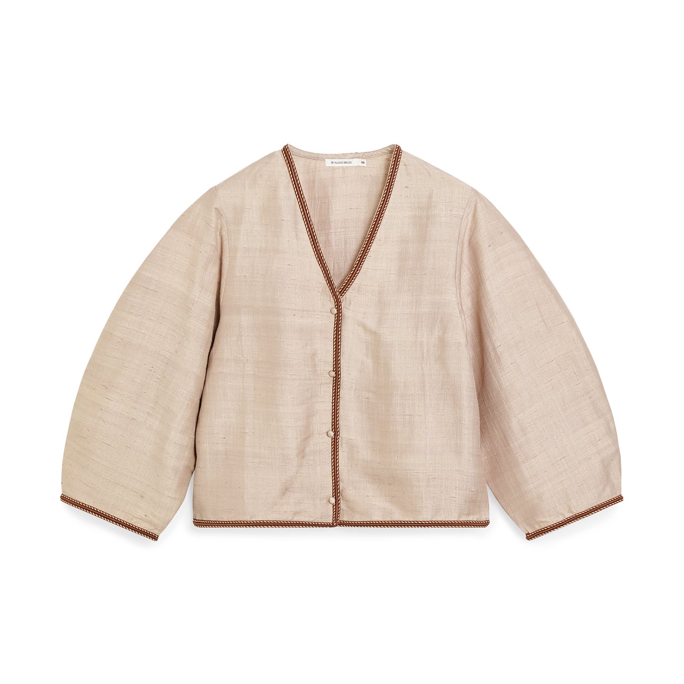 By Malene Birger Mineas Silk Top | goop