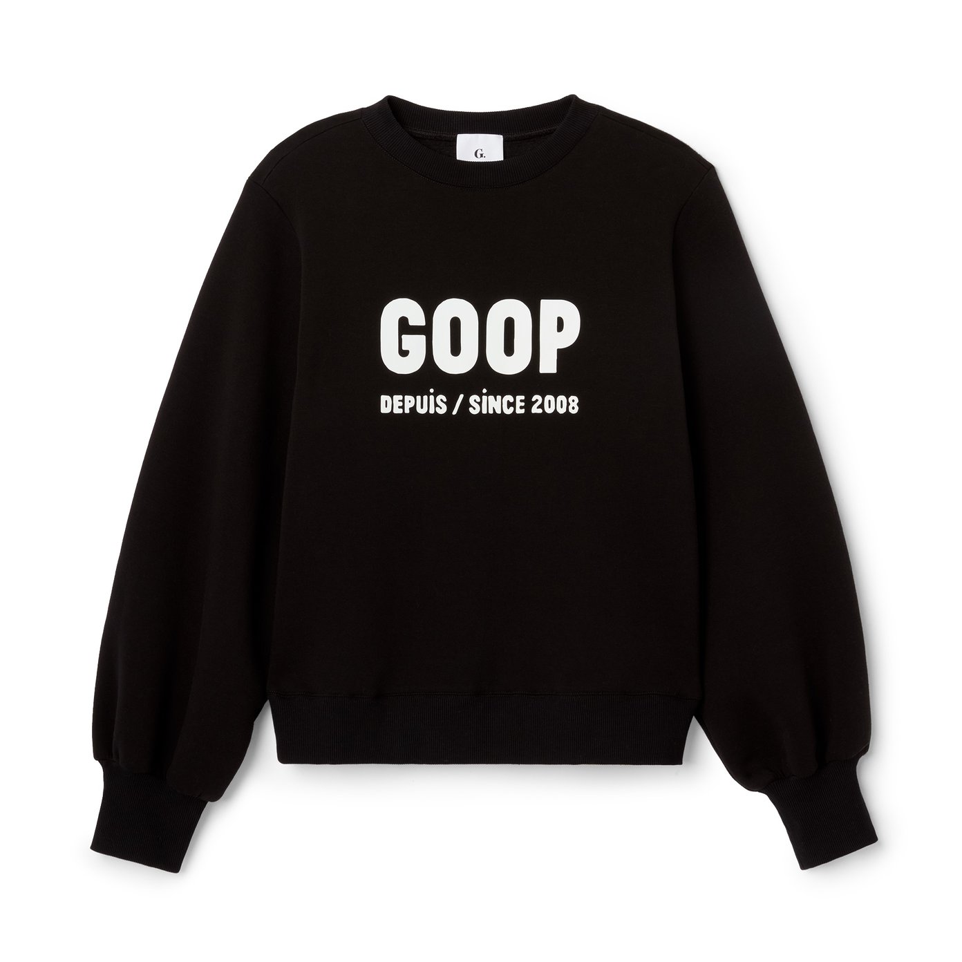 G. Label by goop The Graphic Puff-Sleeve Sweatshirt