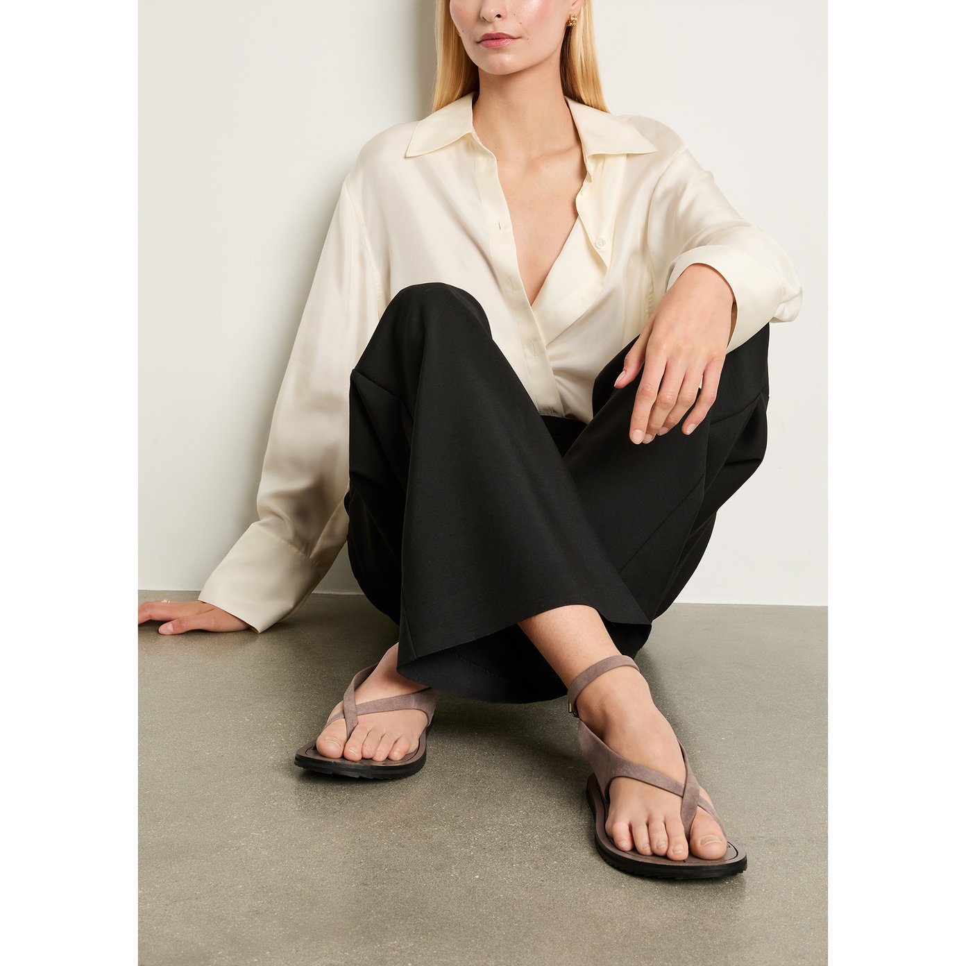 サンダル・ミュール A.EMERY SS25 MILLAR SANDAL (242270 BLK) A Emery Millar Sandal | goop