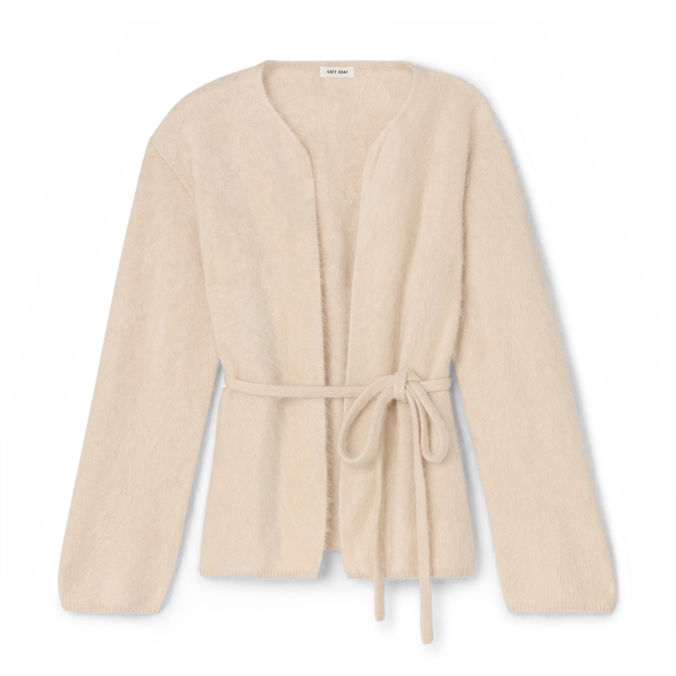 【ファッション好きが選ぶ人気ブランドランキング】 Soft goop | Cardigan Cashmere Brushed Goat トップス