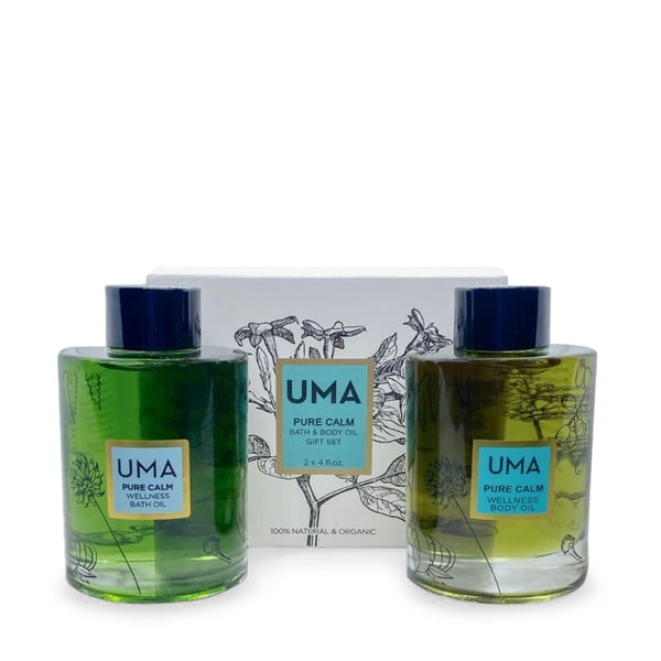 UMA Pure Calm Bath & Body Oil Gift Set