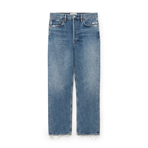 AGOLDE Riley Straight Crop Jeans