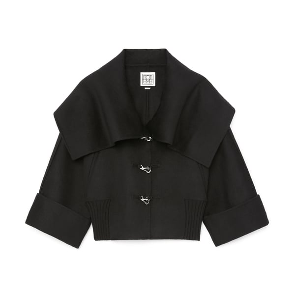Toteme Cropped Doublé Clasp Jacket