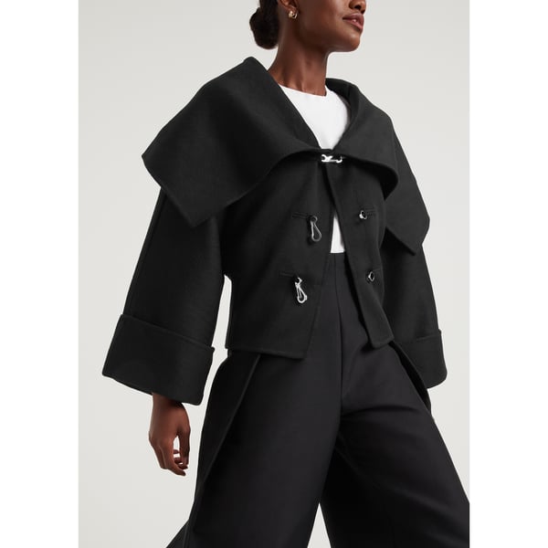 Toteme Cropped Doublé Clasp Jacket