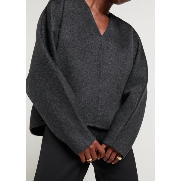 Toteme Double Wool Cashmere Pullover