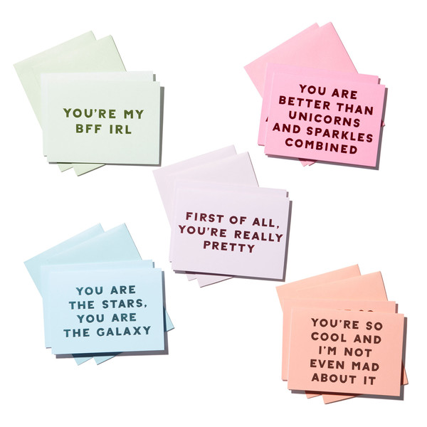 Compliment Greeting Card Set