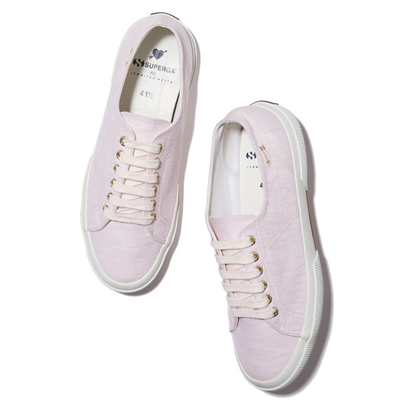 Jennifer Meyer's Pink Sneakers
