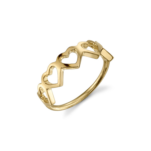 Love Count Multi Heart Ring