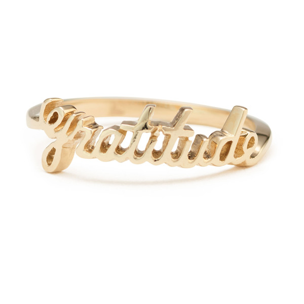 Personalized Gold Ring