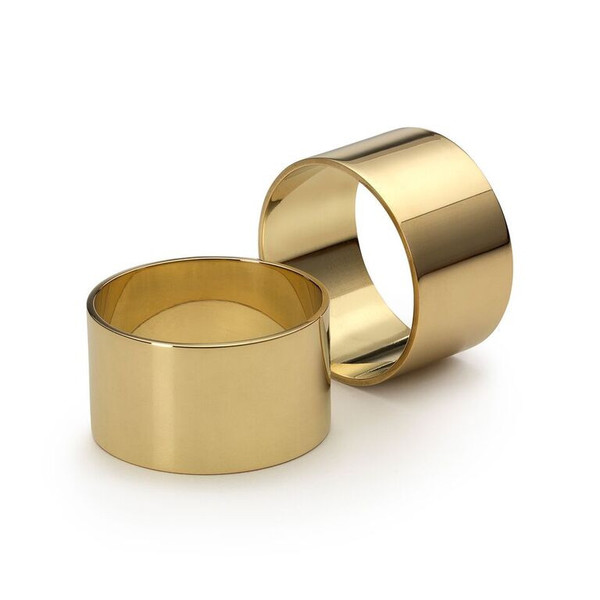 Solid Brass Napkin Rings