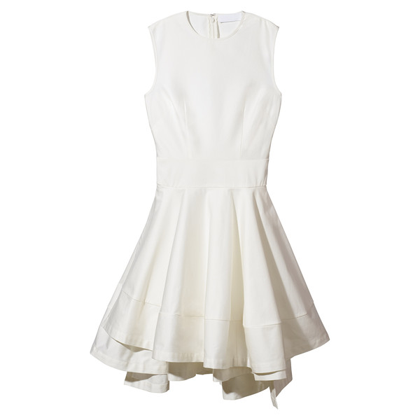 textured cotton dress