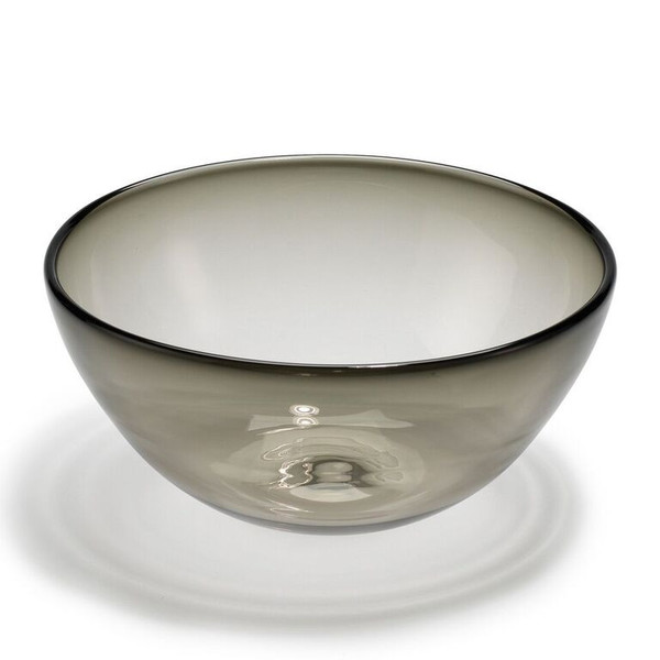 Hand-Blown Glass Bowl