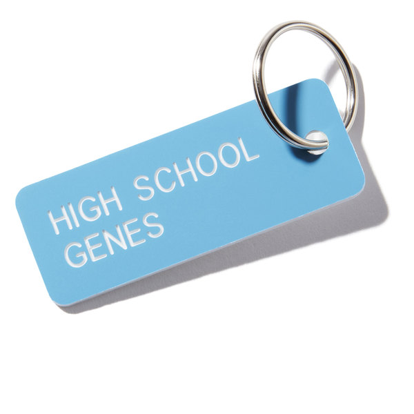 goop Wellness High School Genes Key Tag