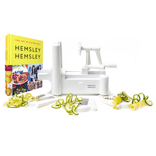Hemsley & Hemsley + Penguin Random House The Art of Eating Well Spiralizer Set 