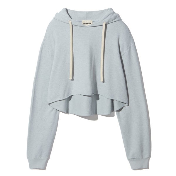 Monrow Oversized Cropped Hoodie