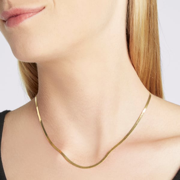 Loren Stewart Herringbone Necklace Goop