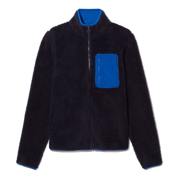 Tory Sport Sherpa Fleece Zip Jacket