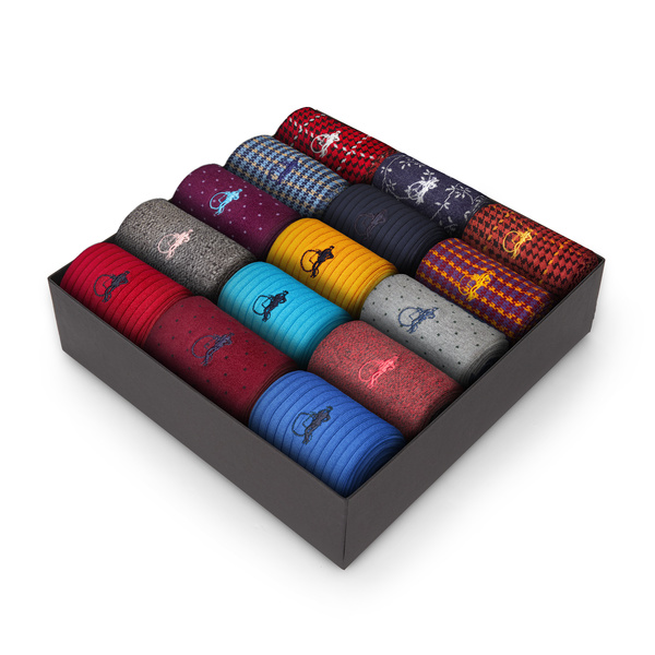 London Sock Co.  Goop Exclusive 15-Pair Sock Collection Box - 2017
