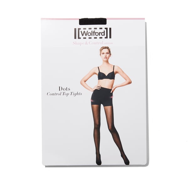 Wolford  'Dots Control Top' Pair of Tights