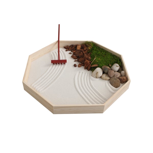 Cultural Elements Modern Geometric Zen Garden