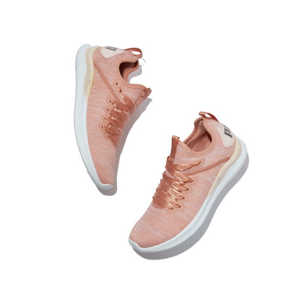 PUMA Ignite Flash evoKNIT Sneakers with Satin Laces