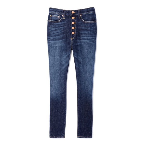 AO.LA by alice + olivia Good High-Rise Button-Fly Jeans