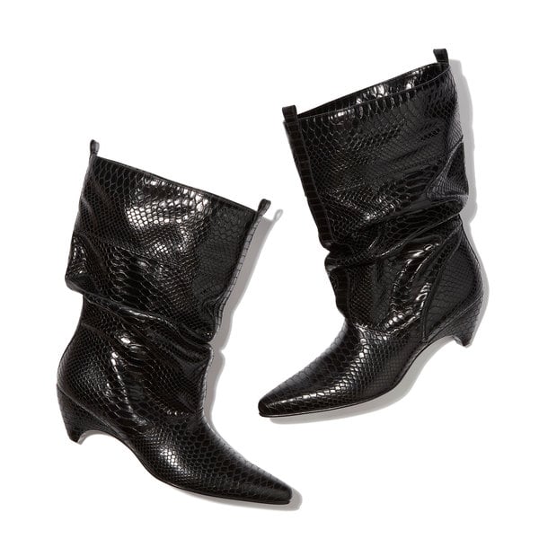 Stella McCartney Black Slouch Boots