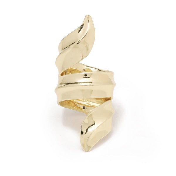 Jennifer Fisher Gold-Plated Palm Pinky Ring