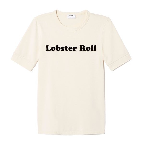 goop x Frame Lobster Roll Cotton Tee