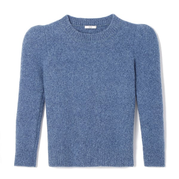 Co Crepe Cashmere Puff-Sleeve Sweater