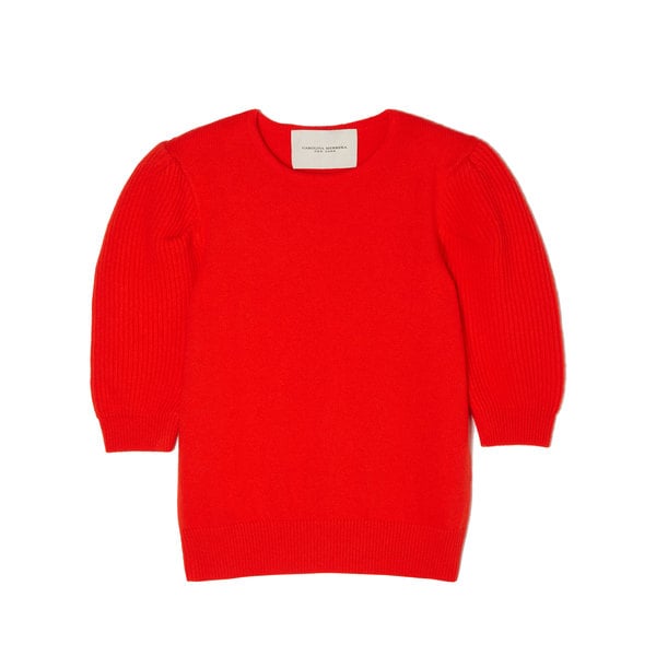 Carolina Herrera Elbow-Sleeve Sweater