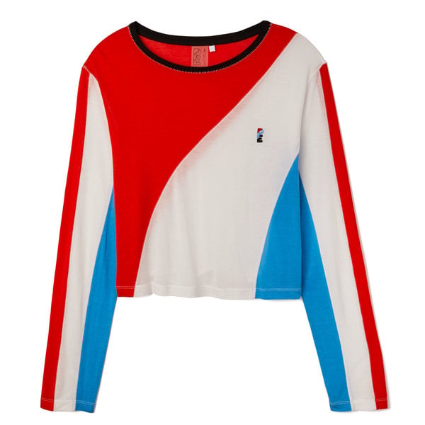 P.E. Nation The Spiral Long Sleeve Top