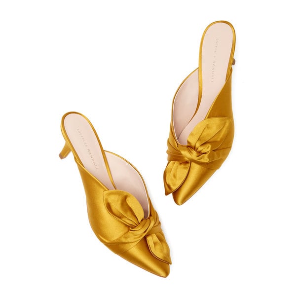 Loeffler Randall Jade Kitten Heel Mule With Bow | goop