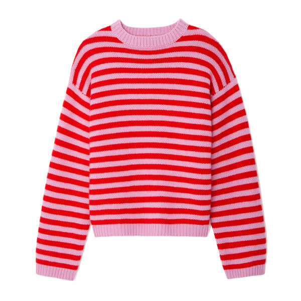 Sofie D'Hoore Maravilla Fine Cashmere Striped Sweater