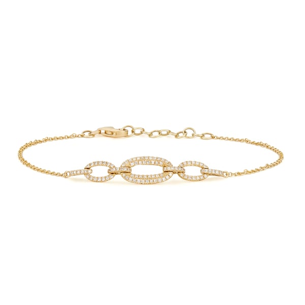 Anne Sisteron  Three Link Chain Bracelet