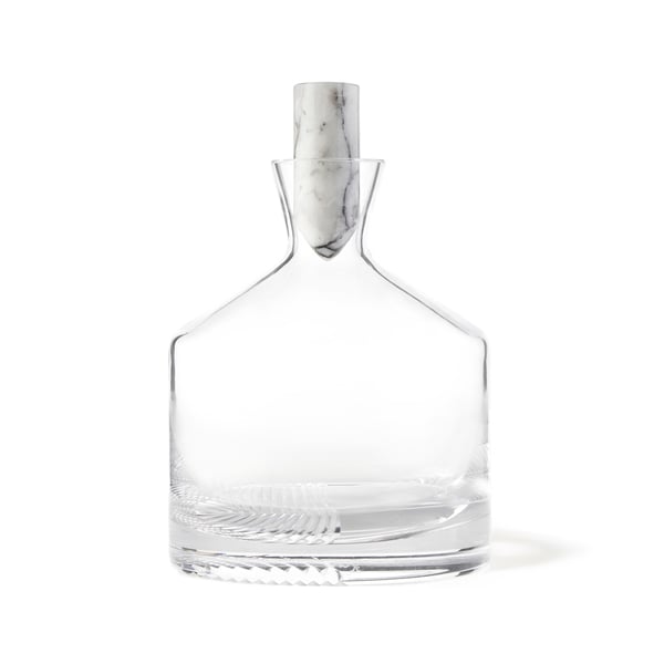 Nude Glass  Alba Whiskey Bottle
