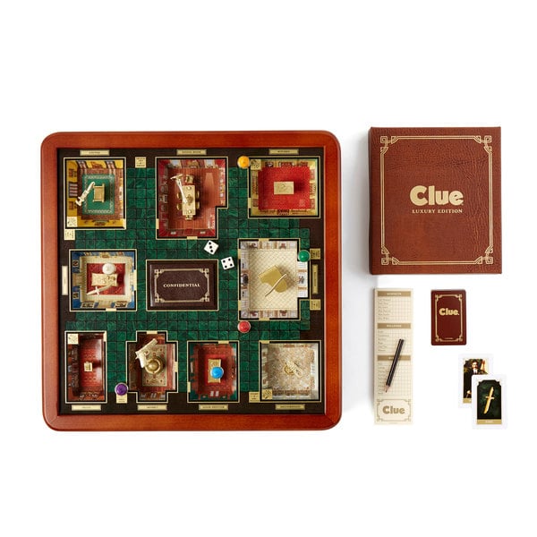 WS Game Company  Clue Luxury Edition
