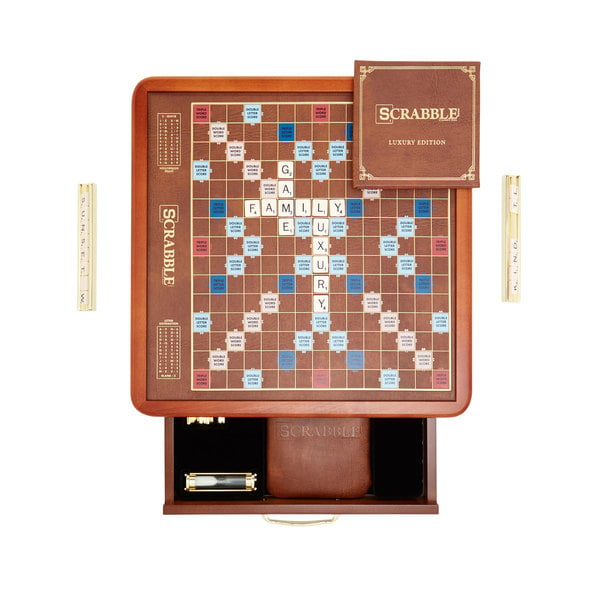 WS Game Company  Scrabble Luxury Edition