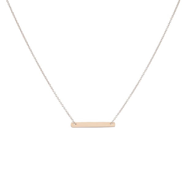Brooke Corson Small Flat Plate Necklace