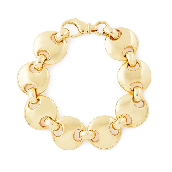 Sophie Buhai Gold Large Circle Link Bracelet