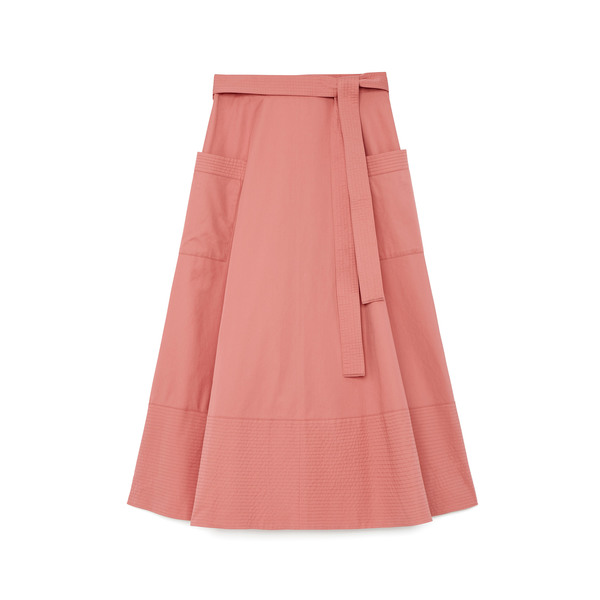 Co Sateen Pink Skirt