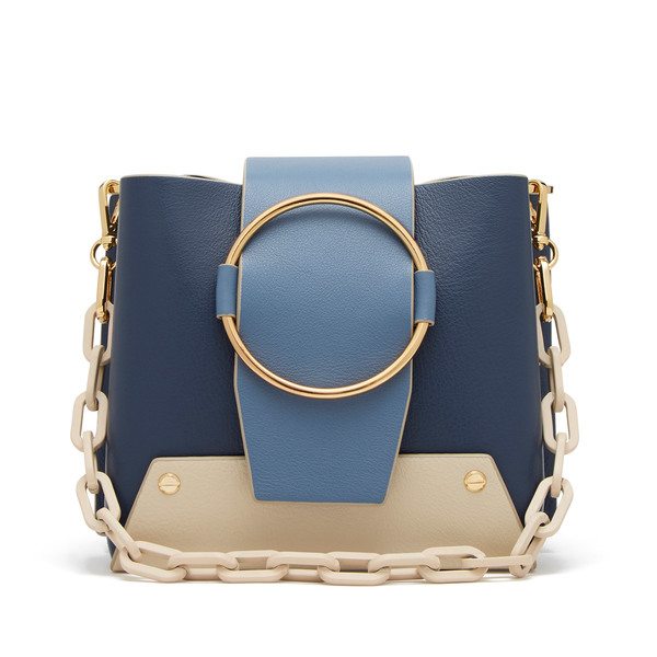 Yuzefi Delila ColorBlock Leather Bag goop