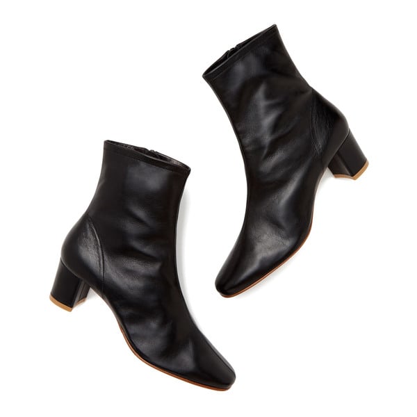 BY FAR Shoes Sofia Black Leather Boots