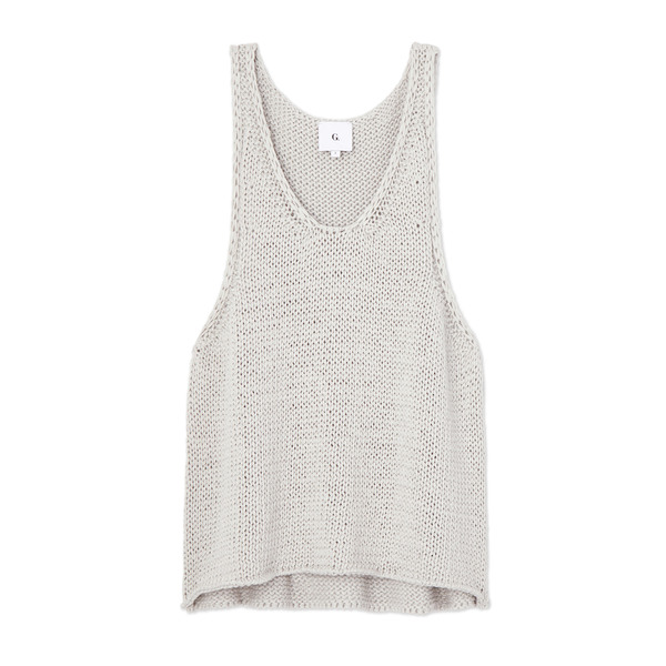G. Label by goop Eric Chunky Knit Tank Top