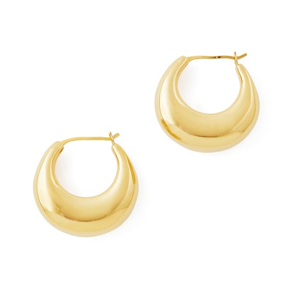 Sophie Buhai Gold Classic Cowbell Hoops