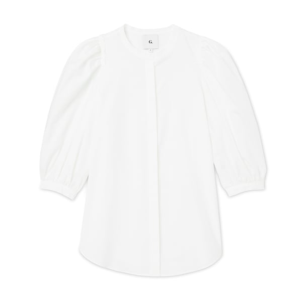G. Label by goop Tracy Puff-Sleeve Button-Down
