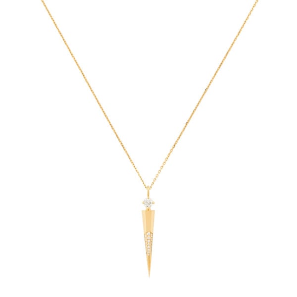 Ark Fine Jewelry Blooming Lotus Dagger Necklace