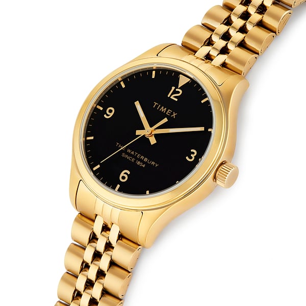 Timex Waterbury Traditional 34mm Stainless Steel Bracelet Watch